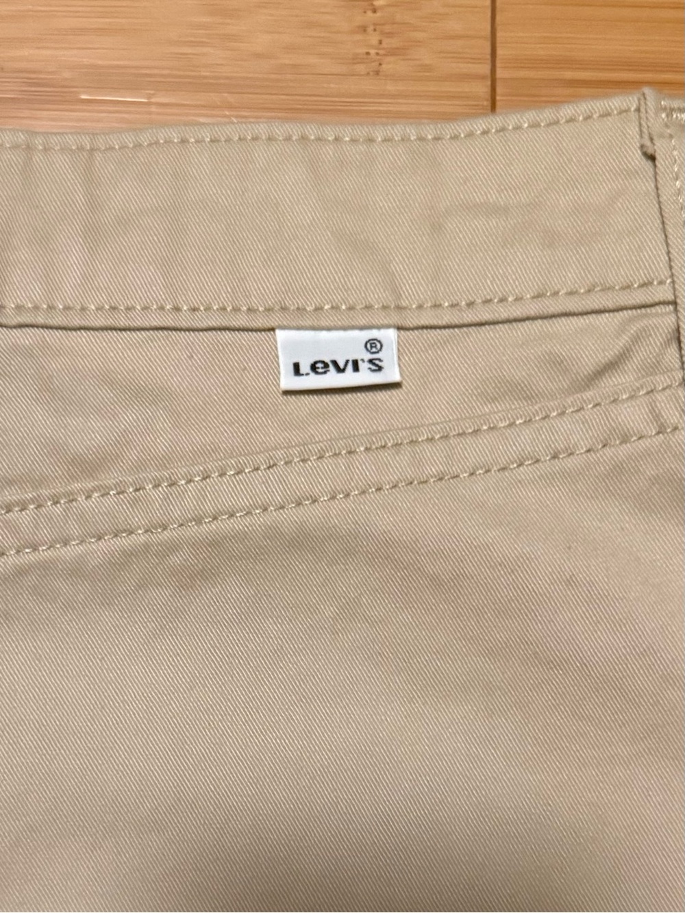 Levi's Khaki Cargo Mini Skirt - Picture 3 of 5